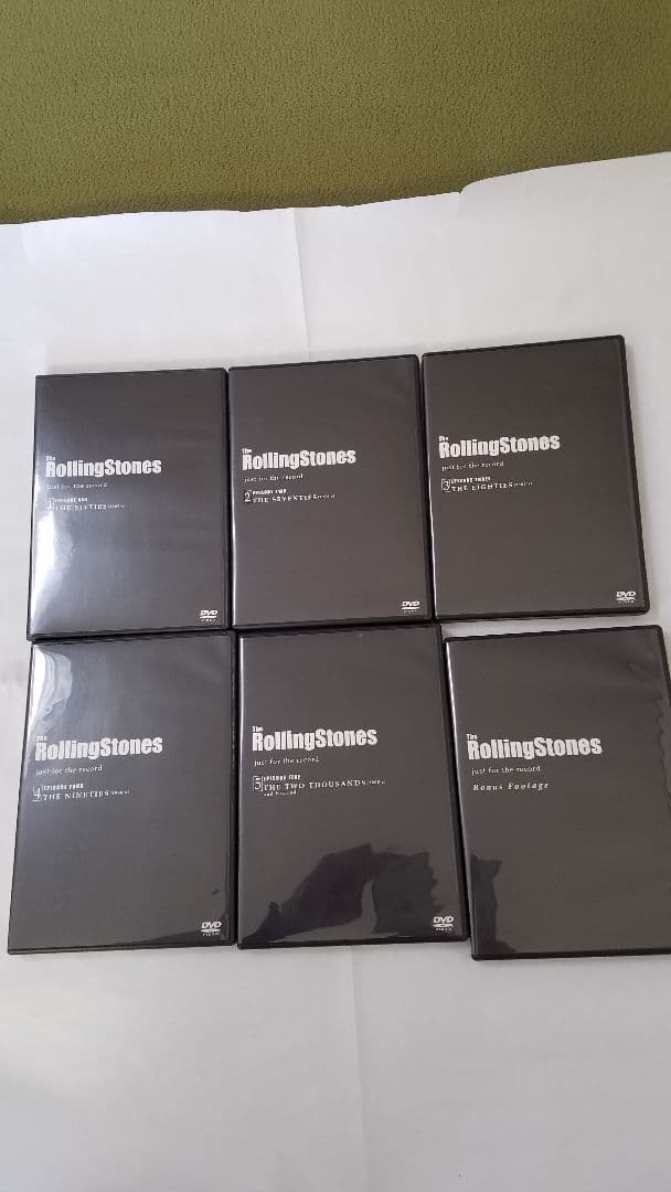 ローリングストーンズDVDボックス