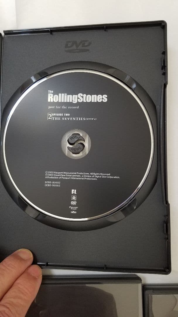 ローリングストーンズDVDボックス