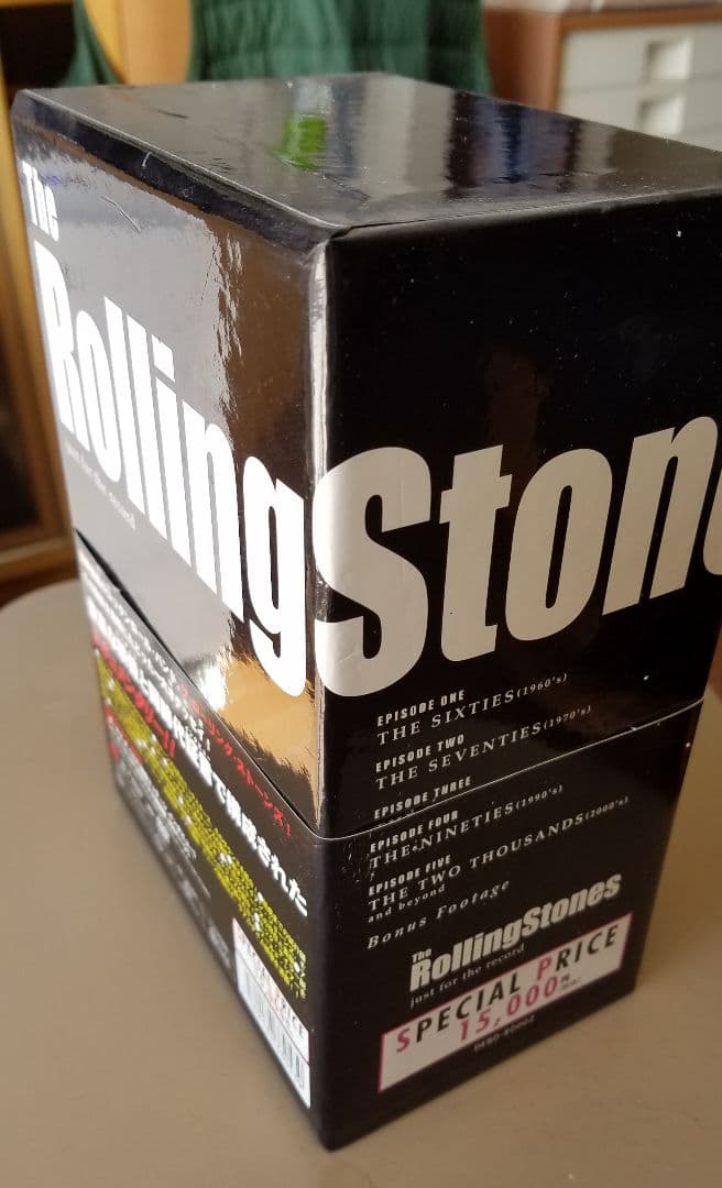 ローリングストーンズDVDボックス
