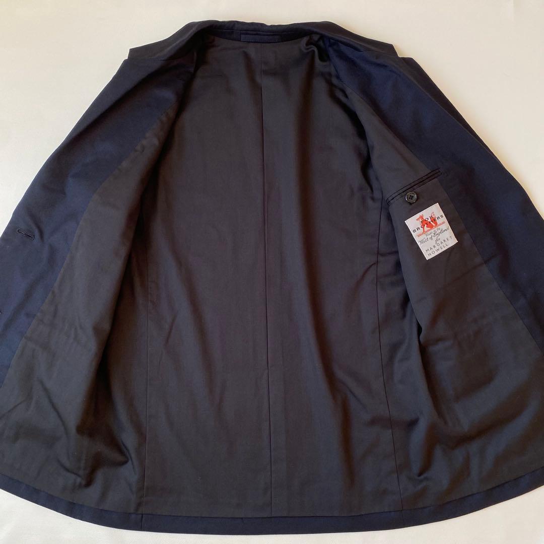 【美品】マーガレットハウエル×フォックスブラザーズ　テーラードジャケット　ウール