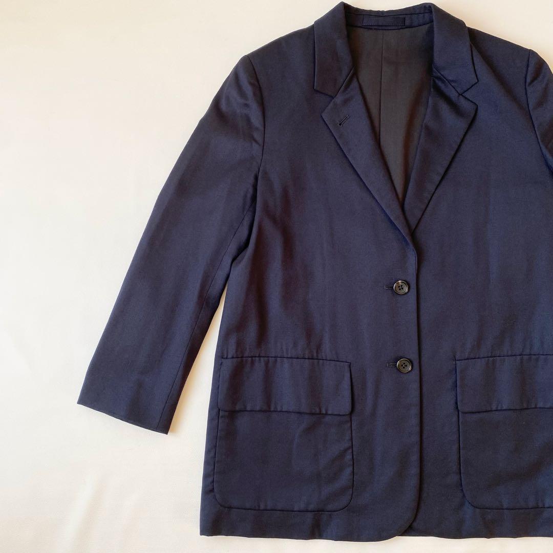 【美品】マーガレットハウエル×フォックスブラザーズ　テーラードジャケット　ウール