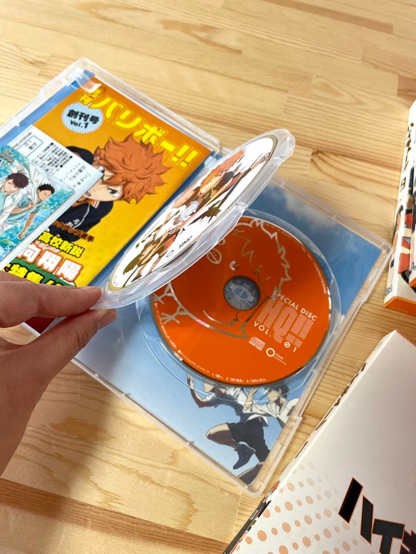 ★値下げしました★ ハイキュー!! 1期 ブルーレイ 全巻セット 初回限定版