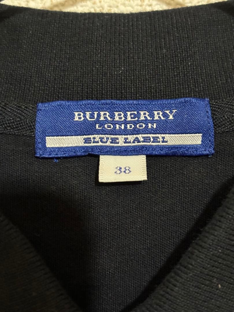 バーバリーブルーレーベル BURBERRY BLUE LABEL ポロシャツ38