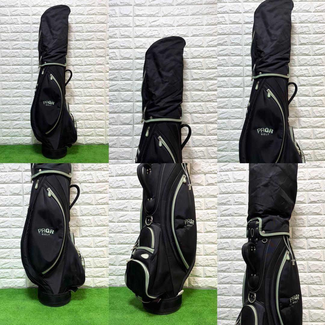 ゴルフセット　初心者応援　PRGR ラウンド仕様　打感良好　カーボン　すぐ使える