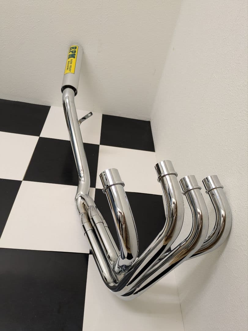 ゼファー400 PRMタイプゼファー400X 421マフラーメッキ中古送料込み