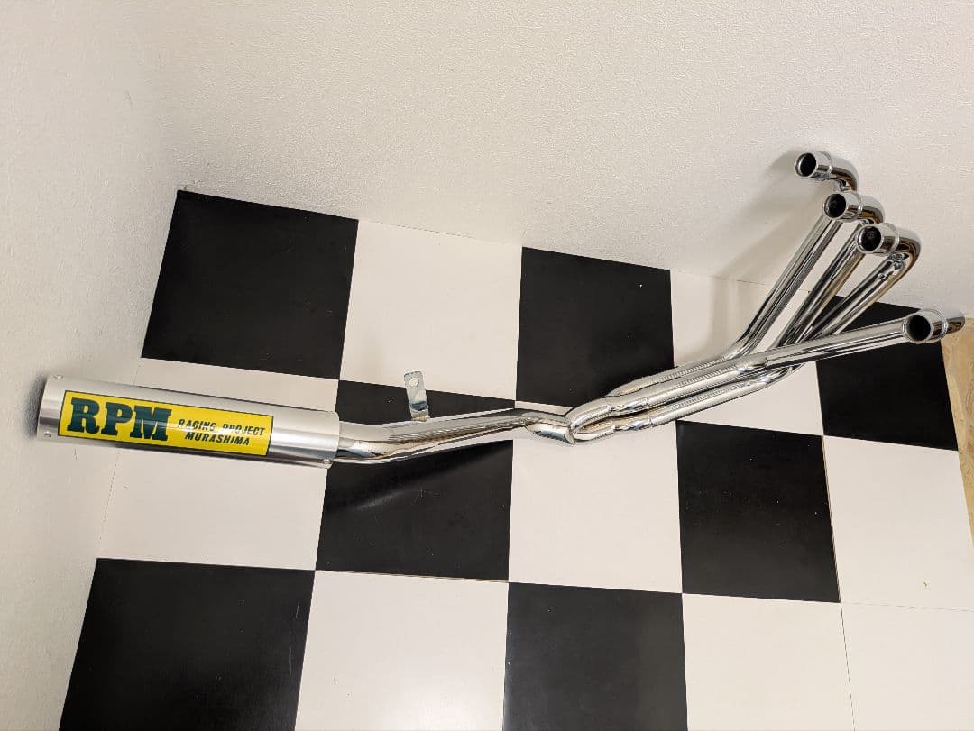 ゼファー400 PRMタイプゼファー400X 421マフラーメッキ中古送料込み