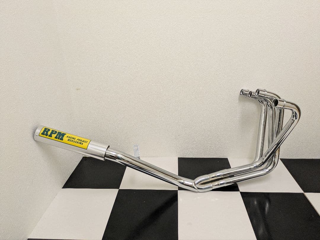 ゼファー400 PRMタイプゼファー400X 421マフラーメッキ中古送料込み