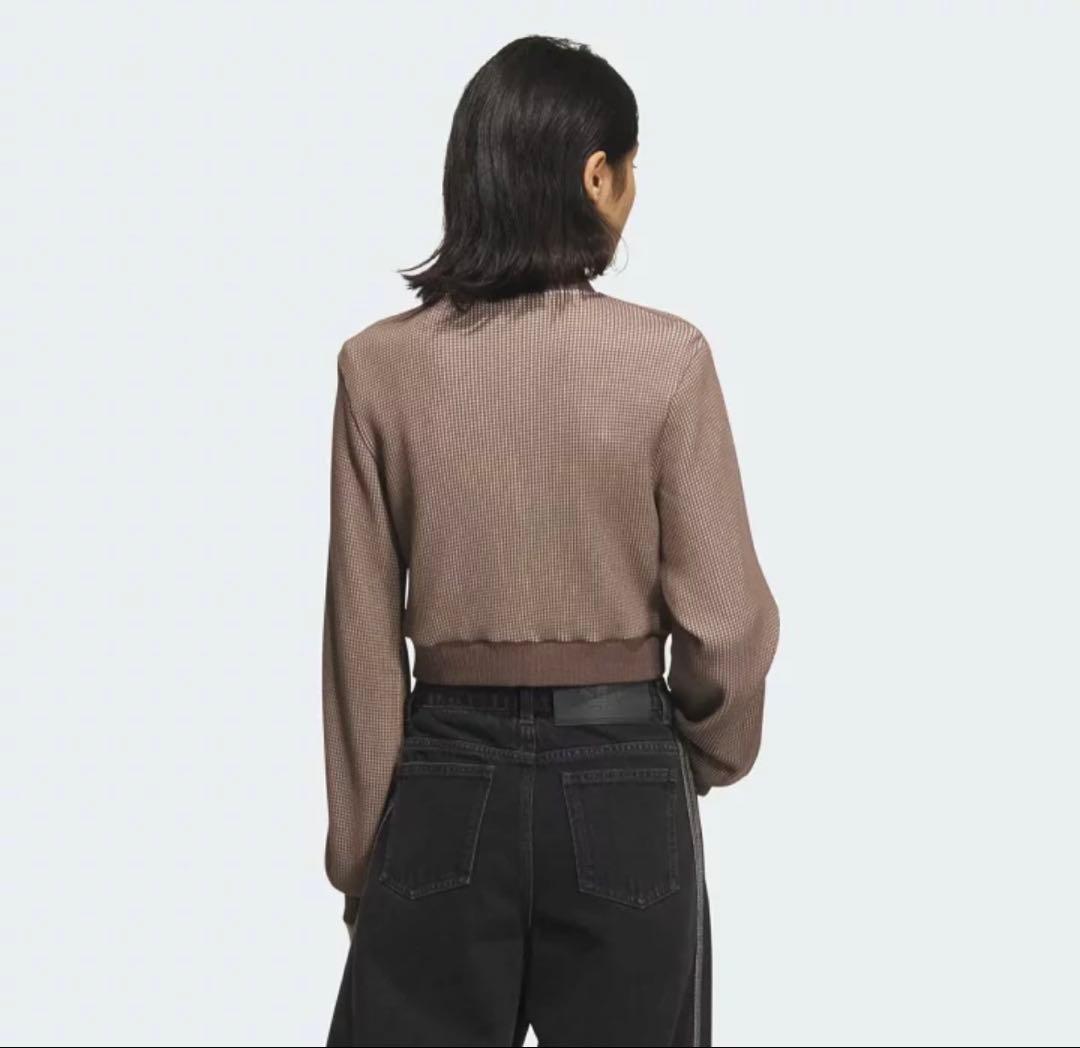 【新品】激カワ♡アディダス　クロップトラックジャケット　Lサイズ