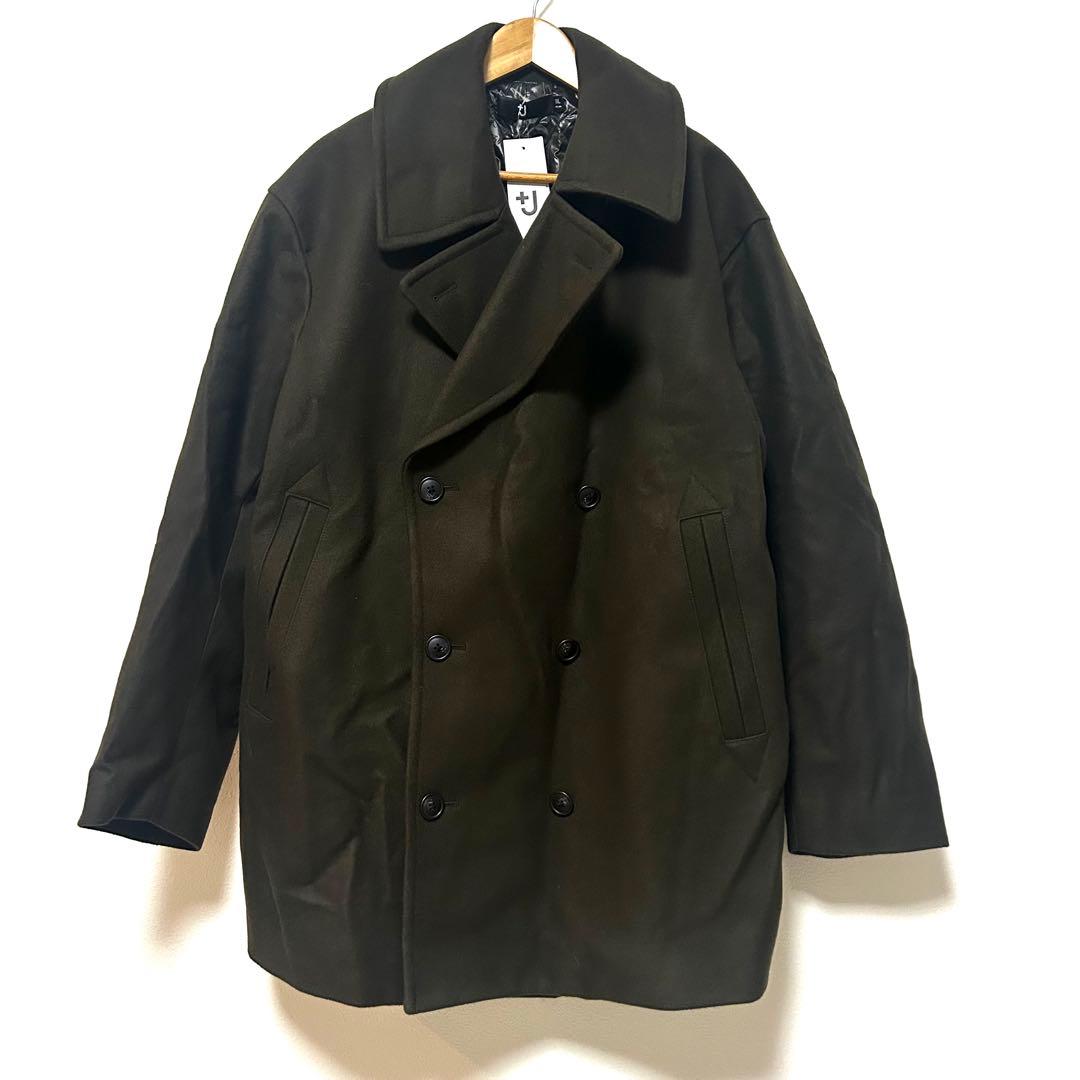 UNIQLO ＋J ウールブレンド オーバーサイズ ピーコート XXL