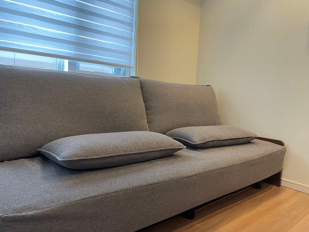 【ゆひ】ニトリ ベッドソファ（説明書・パーツ完備）/ 引越しのため出品