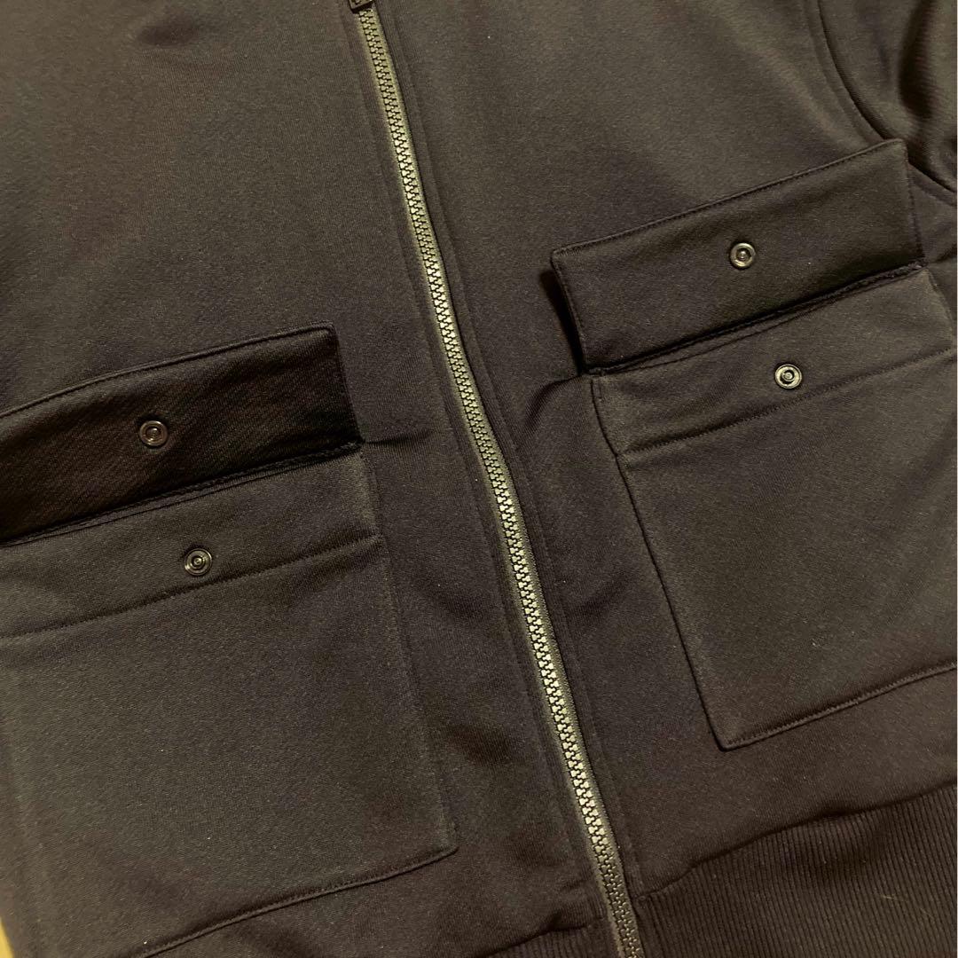 nbb weekend ジップアップジャケット　ゴルフ　アウター　サイズ1 黒