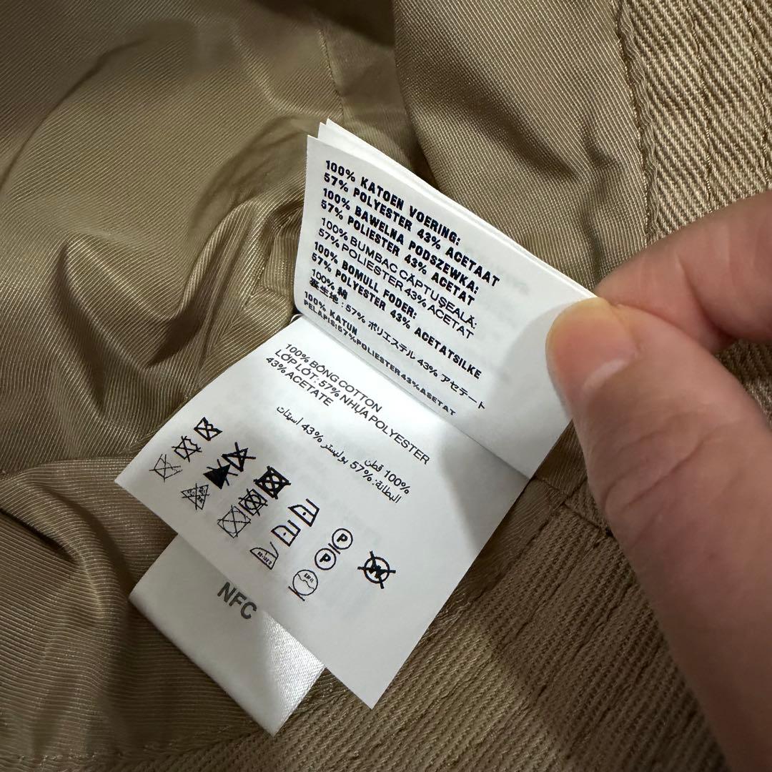 レシート有　miu miu　バケットハット　バケハ　ベージュ