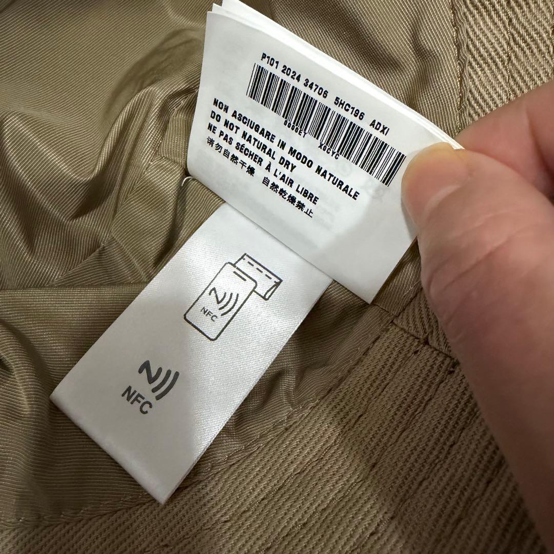 レシート有　miu miu　バケットハット　バケハ　ベージュ