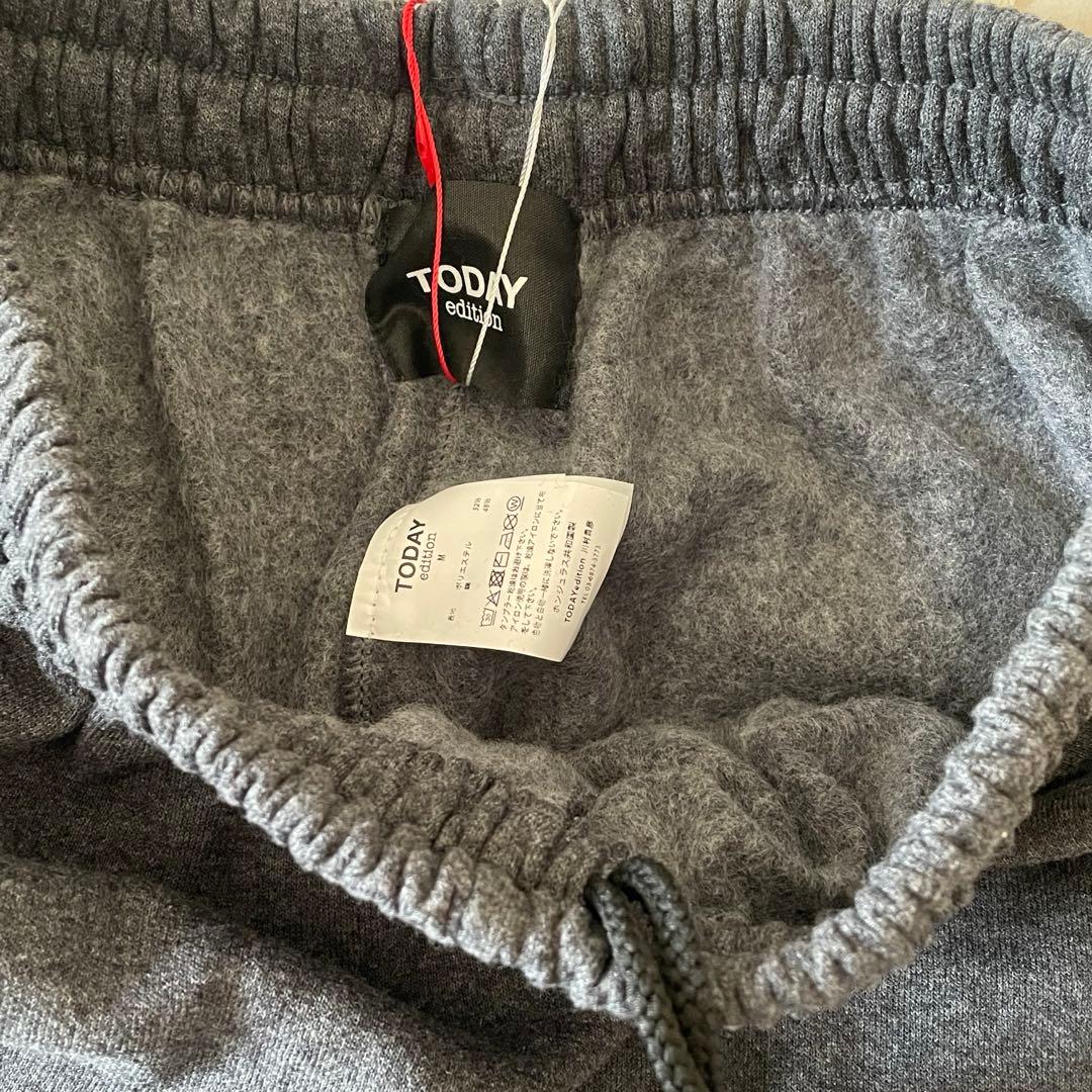 【新品】TODAY edition × 6 （ROKU）　裏起毛スウェットパンツ