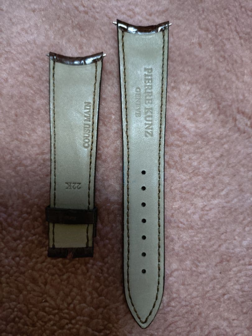 PIERRE KUNZ純正 アリゲーターベルト 新品未使用