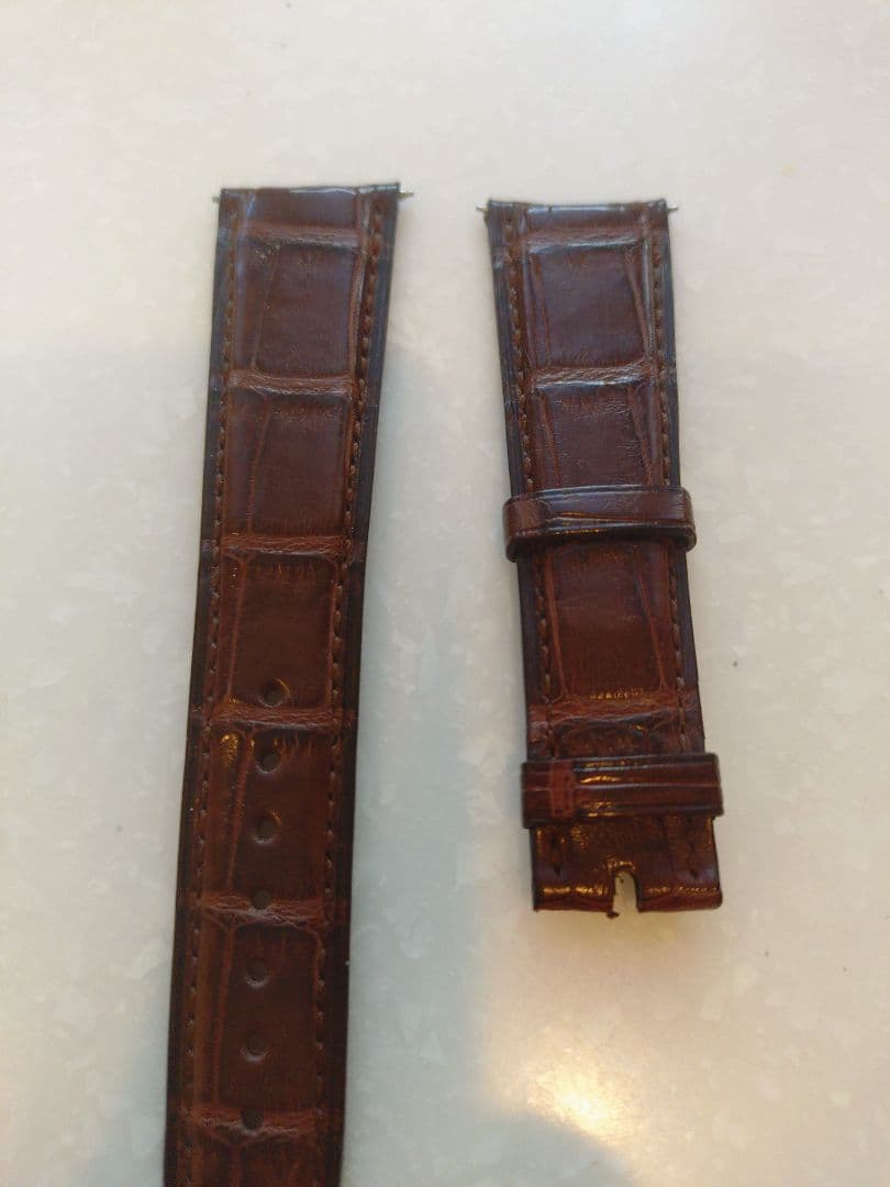 PIERRE KUNZ純正 アリゲーターベルト 新品未使用