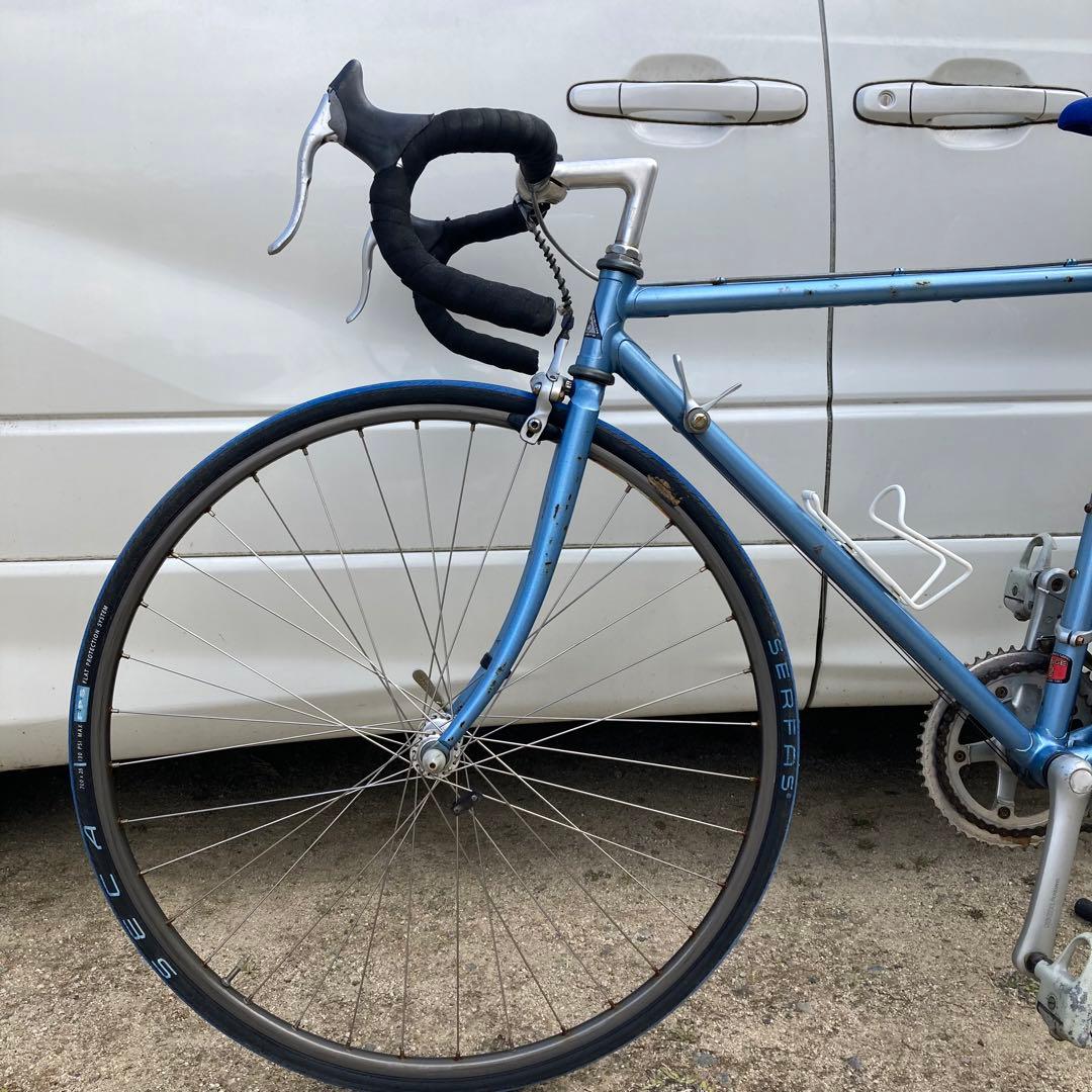 希少！バイシクルネコモトオリジナル　タンゲNO.2クロモリフレーム　東広島引取