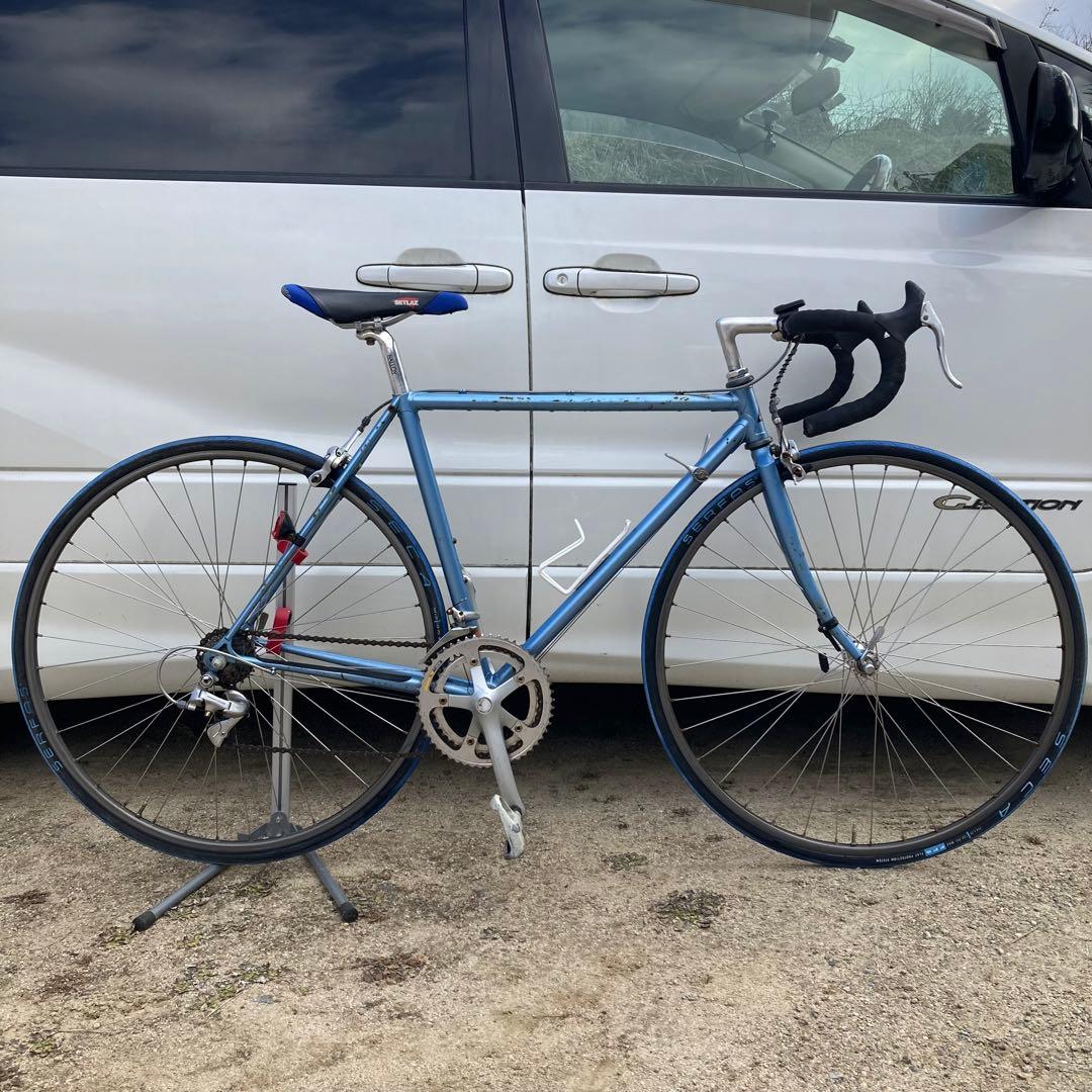 希少！バイシクルネコモトオリジナル　タンゲNO.2クロモリフレーム　東広島引取