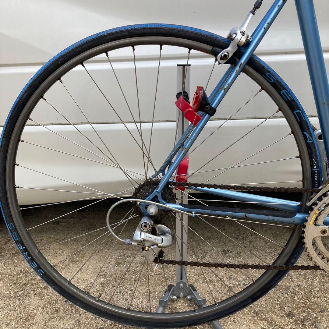 希少！バイシクルネコモトオリジナル　タンゲNO.2クロモリフレーム　東広島引取