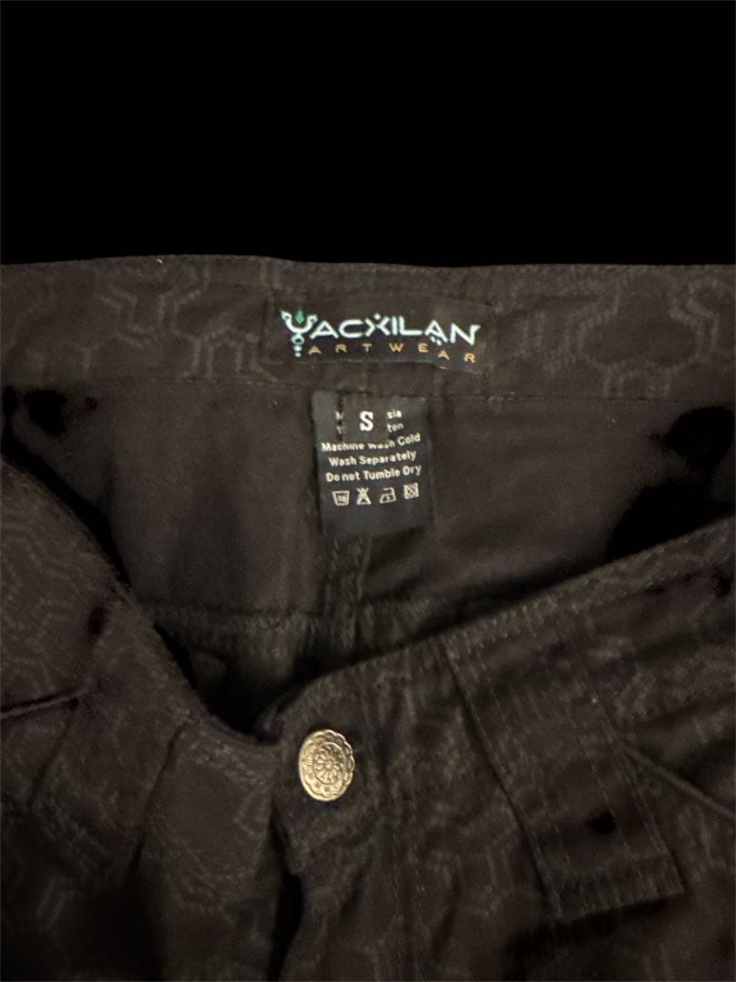 Yacxilan ブラック　ハーフパンツ S