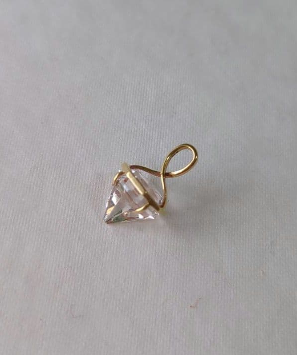 訳あり　ハリックァ　レムリアンシード18k　ペンダントトップ