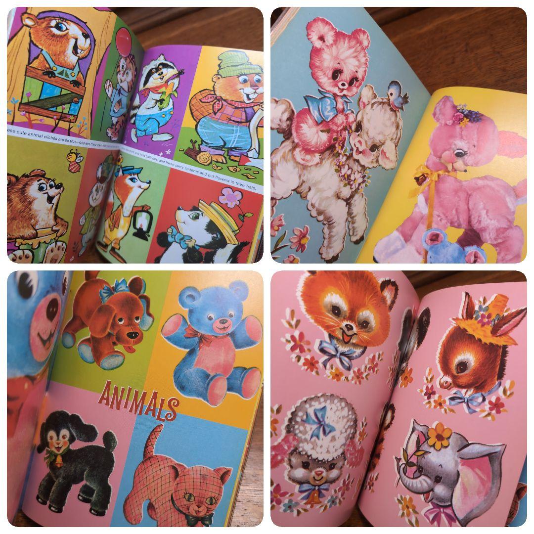 めちゃくちゃ可愛い6冊　レトロアニマル　コラージュ　クロモス　ヴィクトリアン