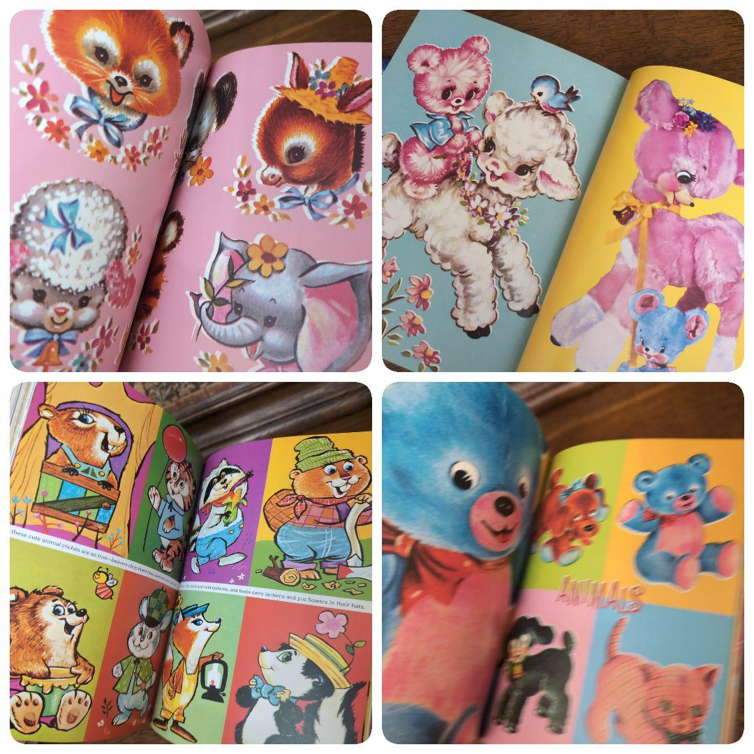 めちゃくちゃ可愛い6冊　レトロアニマル　コラージュ　クロモス　ヴィクトリアン