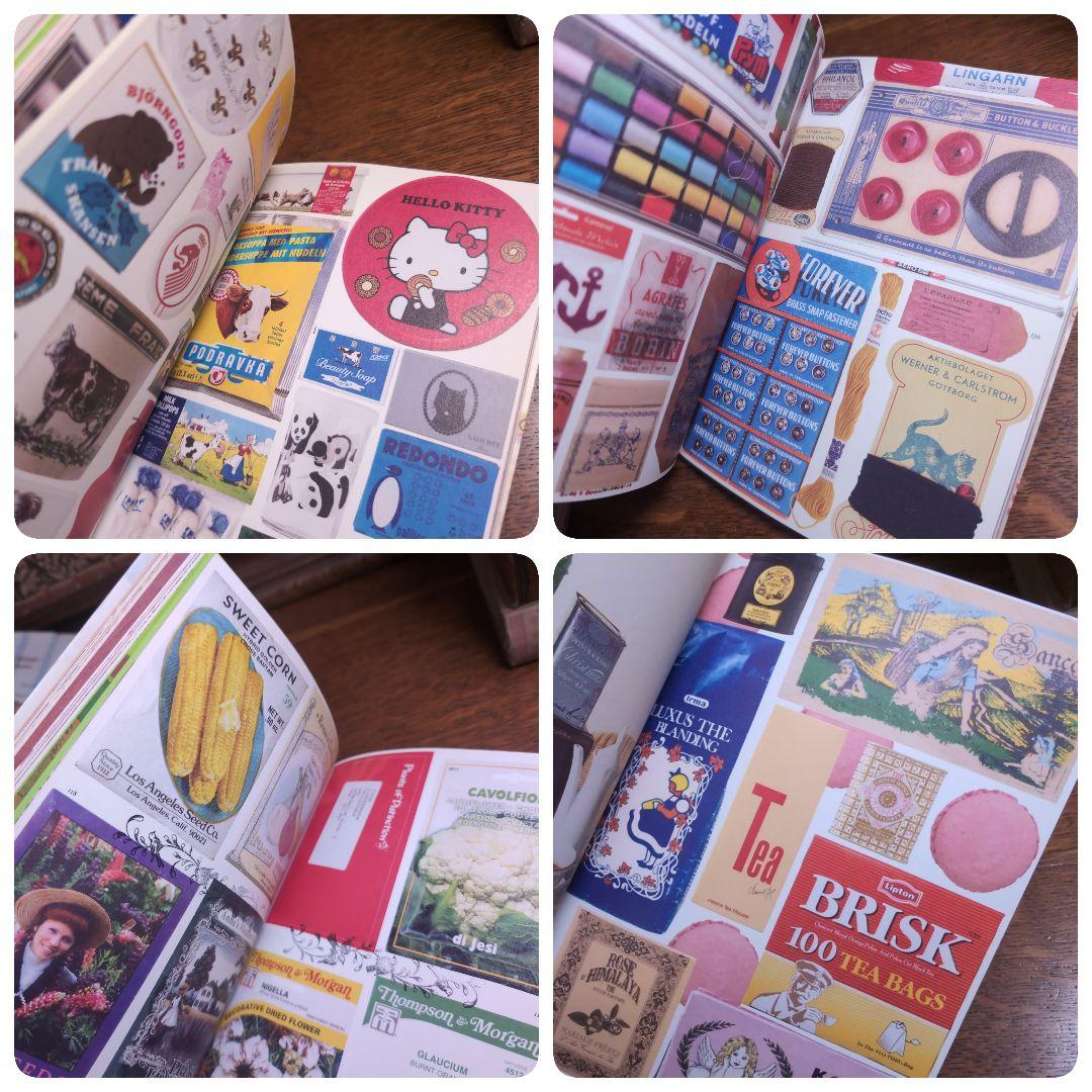 めちゃくちゃ可愛い6冊　レトロアニマル　コラージュ　クロモス　ヴィクトリアン