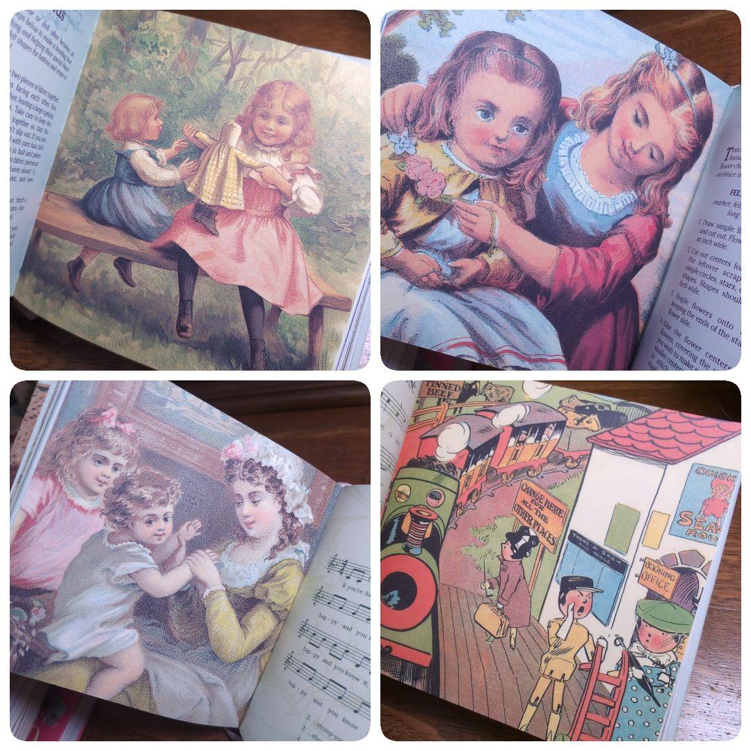 めちゃくちゃ可愛い6冊　レトロアニマル　コラージュ　クロモス　ヴィクトリアン