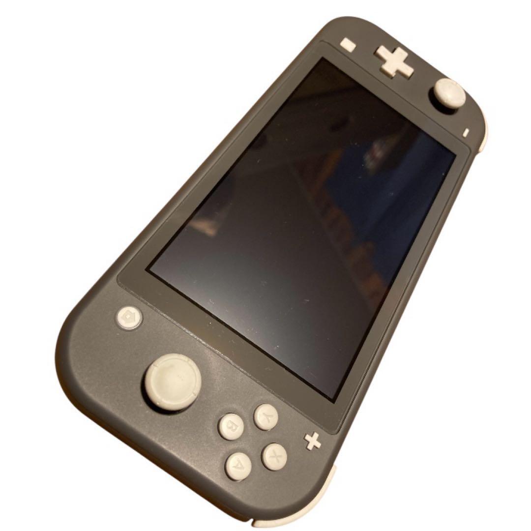 美品 Nintendo Switch Lite グレー 本体 箱付き