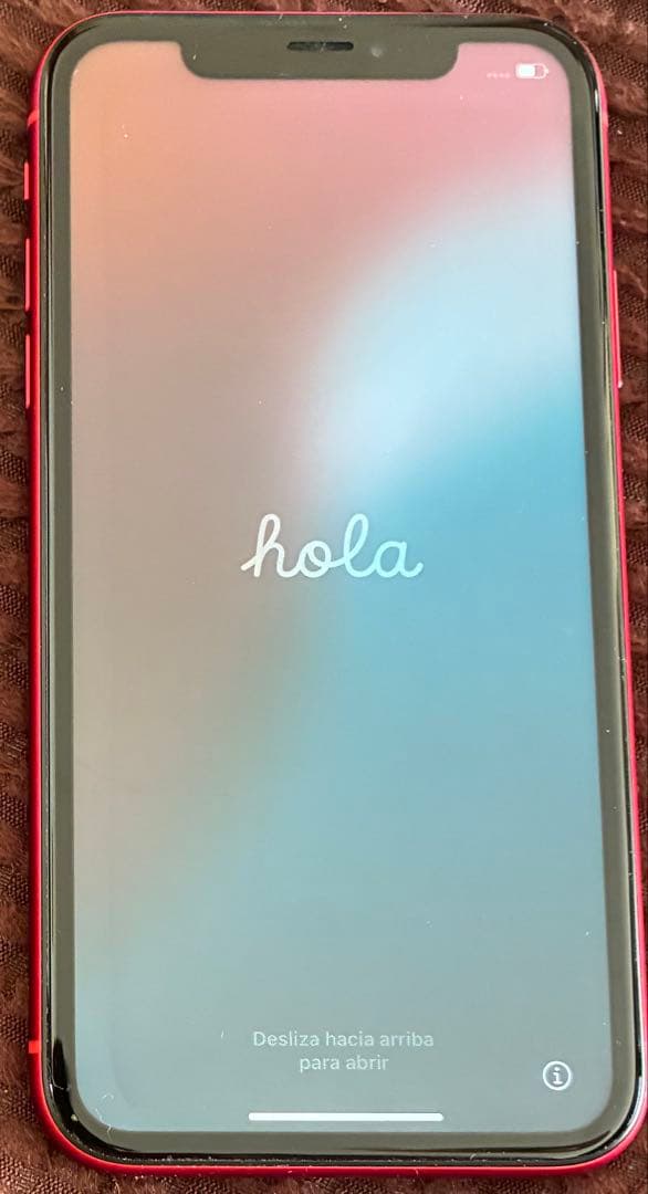 iPhone XR 128GB レッド ソフトバンクSIMフリーMT0N2J/A