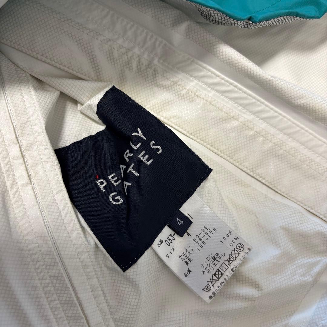 パーリーゲイツ セットアップ レインウェア 防水 ジップ ブルゾン