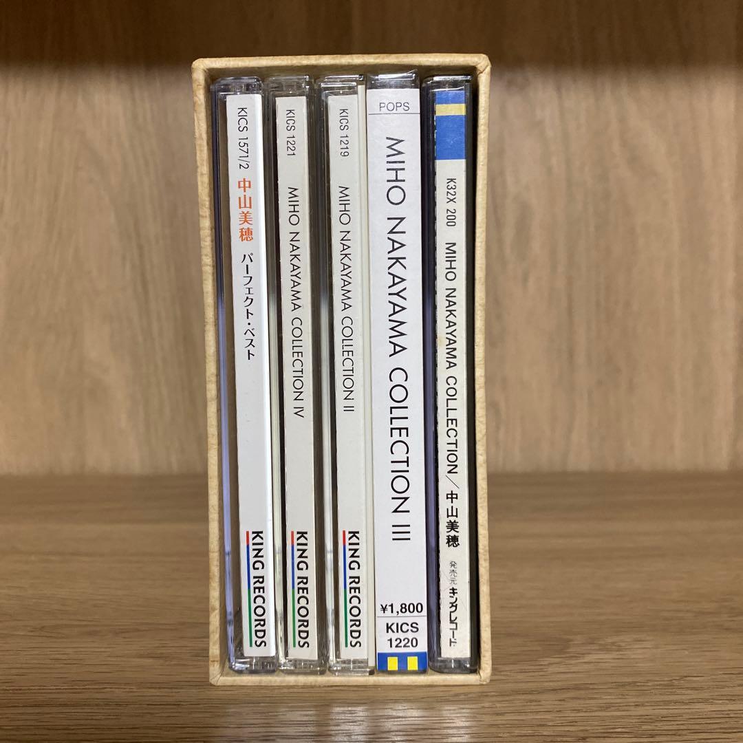 中山美穂　MIHO NAKAYAMA COLLECTION Ⅰ.Ⅱ.Ⅲ.Ⅳ.pe