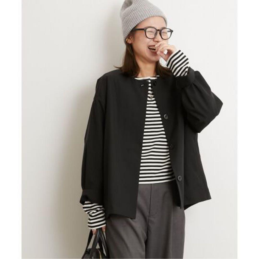 relume クルーネックコクーンブルゾン　ジャーナルスタンダード　ベイクルーズ