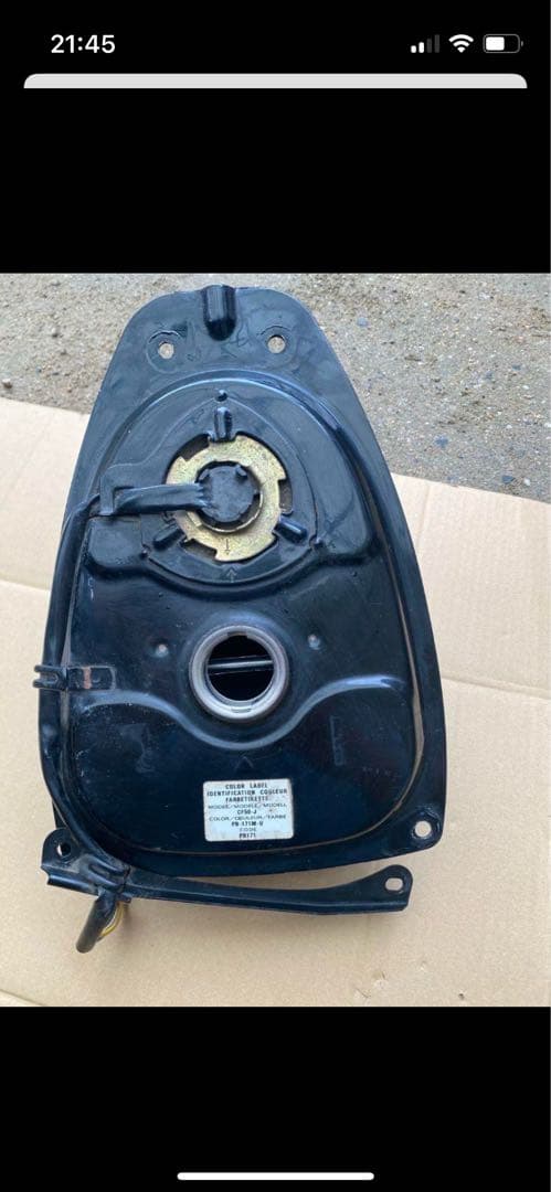 HONDAシャリー燃料タンク