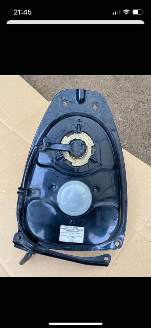 HONDAシャリー燃料タンク