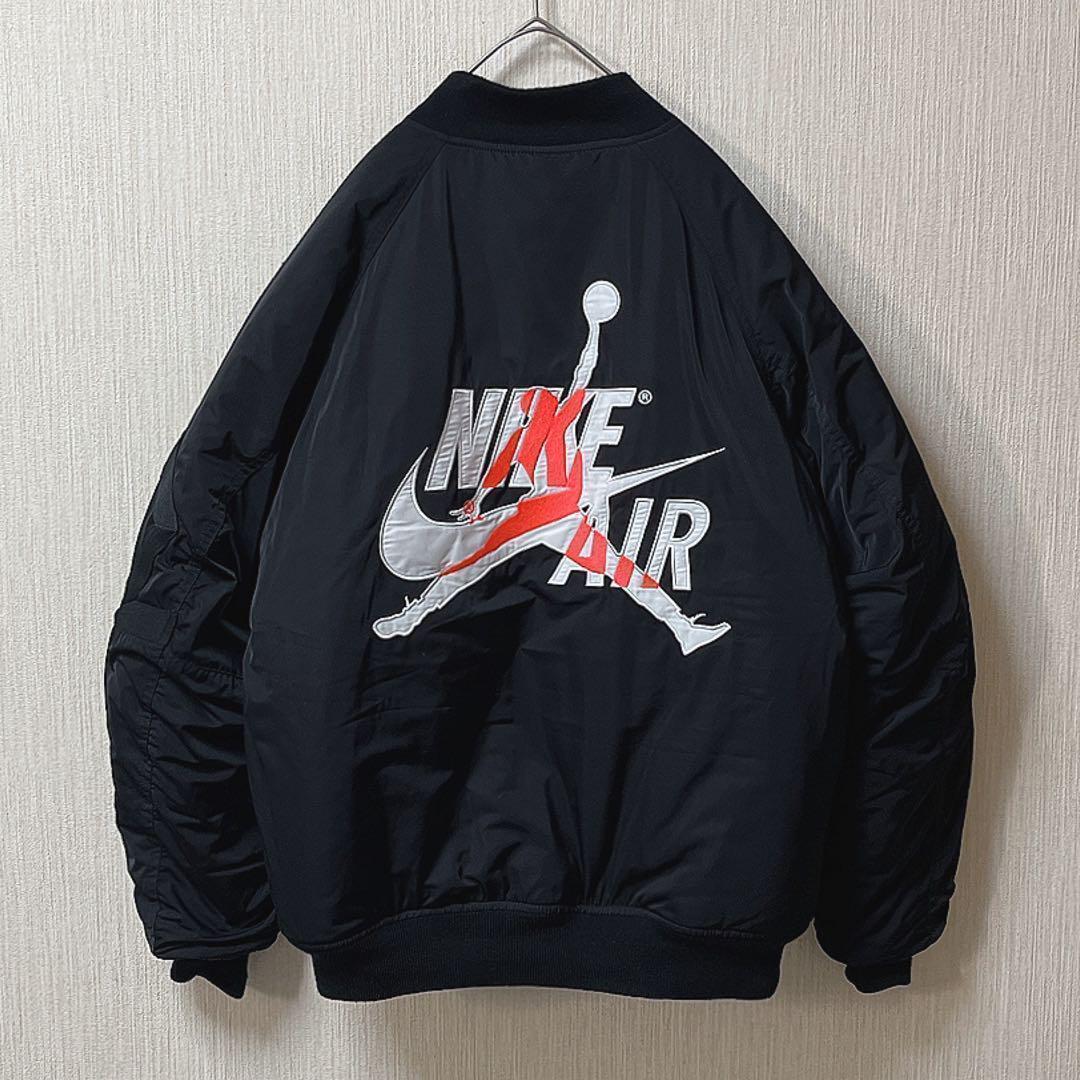 美品 NIKE ナイキ JORDAN ジョーダン MA-1 ボンバージャケット