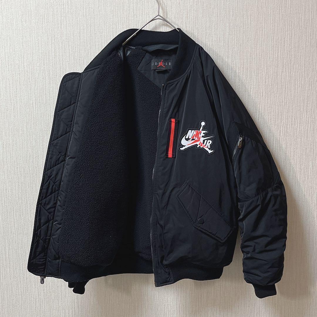 美品 NIKE ナイキ JORDAN ジョーダン MA-1 ボンバージャケット