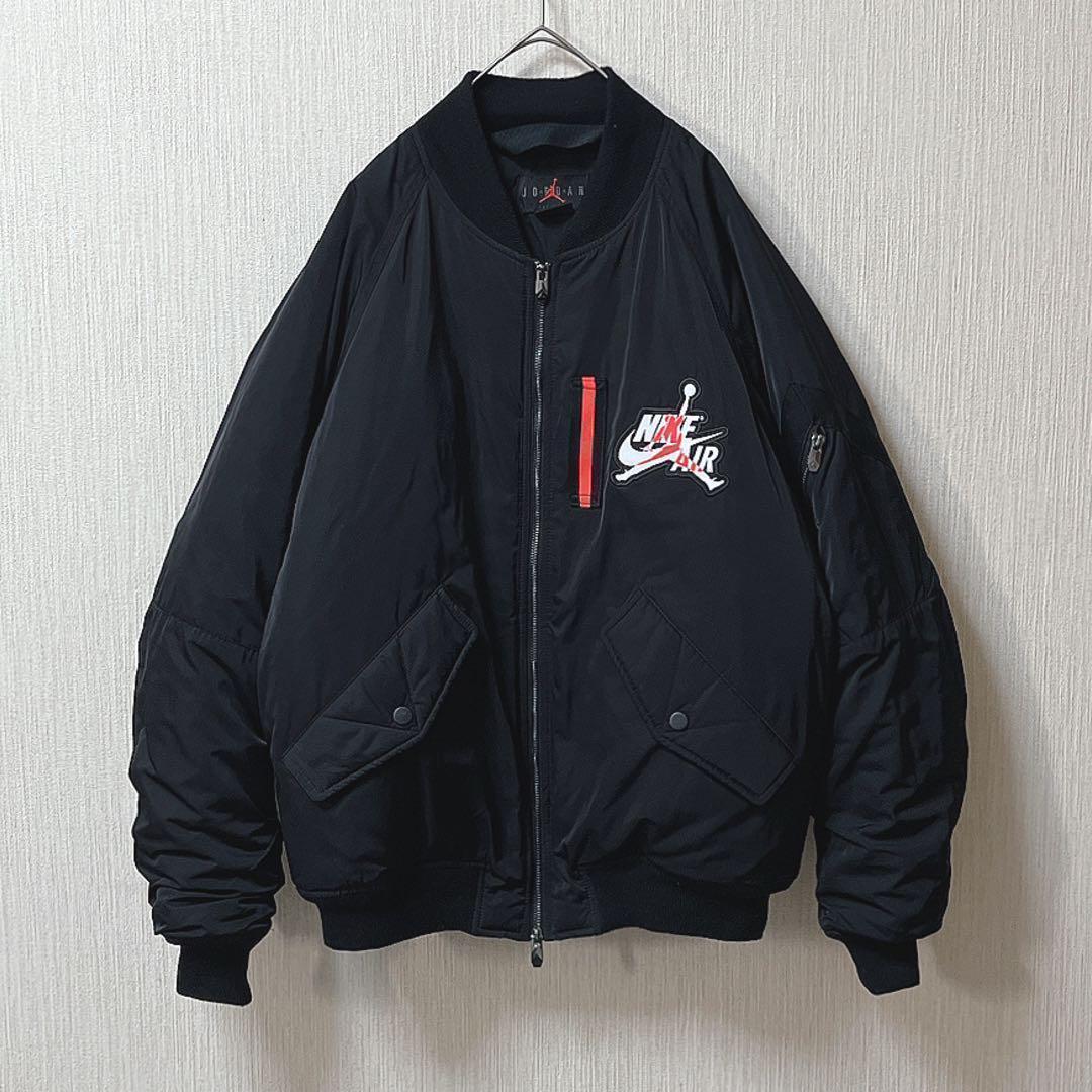 美品 NIKE ナイキ JORDAN ジョーダン MA-1 ボンバージャケット