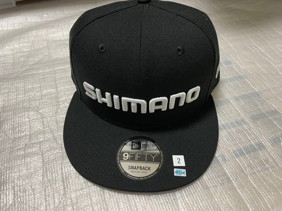 【新品未使用】ニューエラ × シマノ ロゴキャップ [9FIFTY]