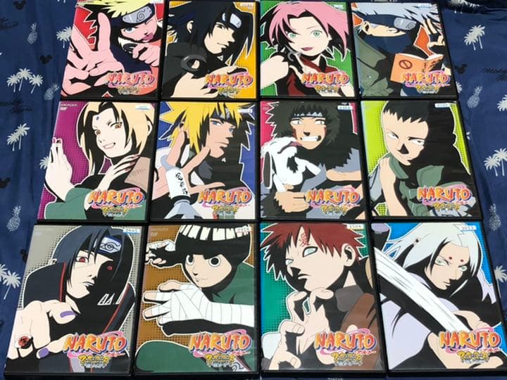 アニメ　NARUTO サードシーズン　DVD全12巻セット