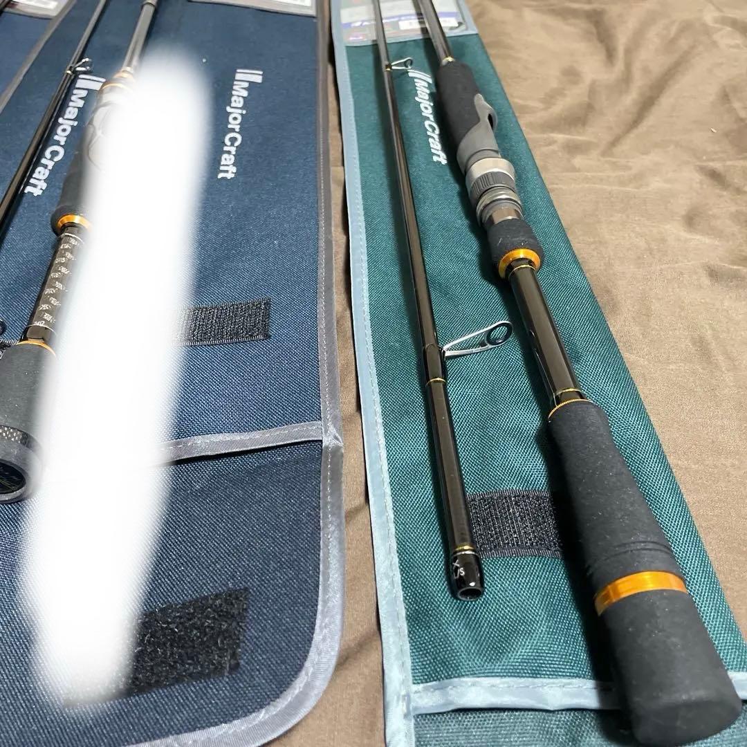 メジャークラフトのロッド 3本セット(トリプルクロス2本とクロステージ1本)