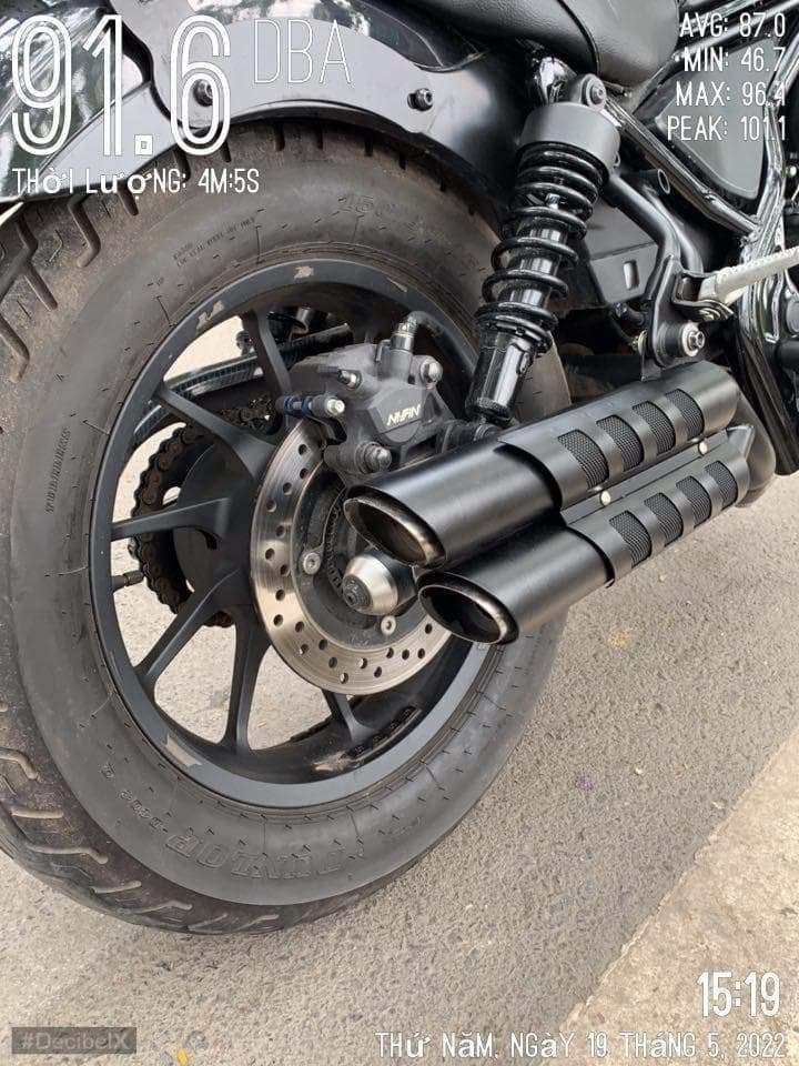 セール　レブル250-500用　マフラー　gem speed製