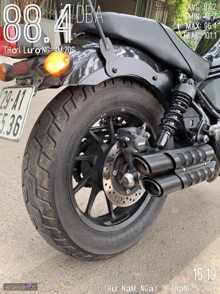 セール　レブル250-500用　マフラー　gem speed製