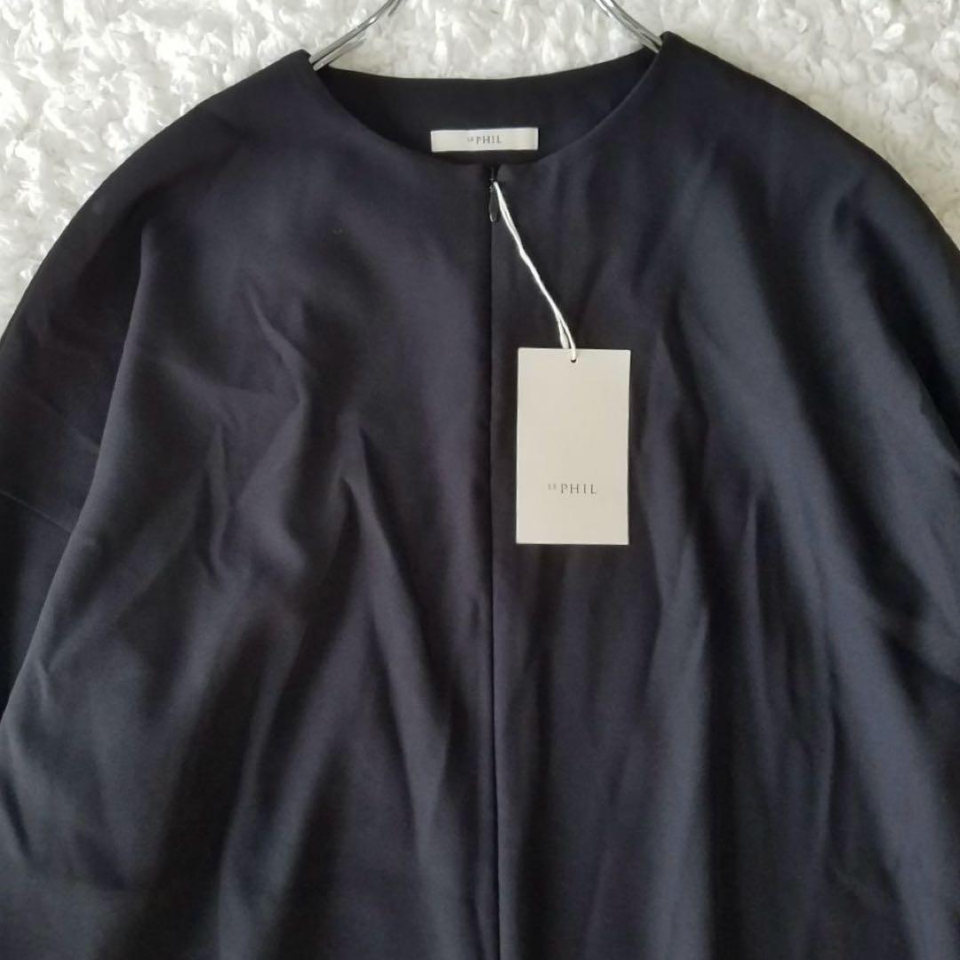 新品タグ付✨ルフィル 2wayツイルコンビネゾン オールインワン ブラック