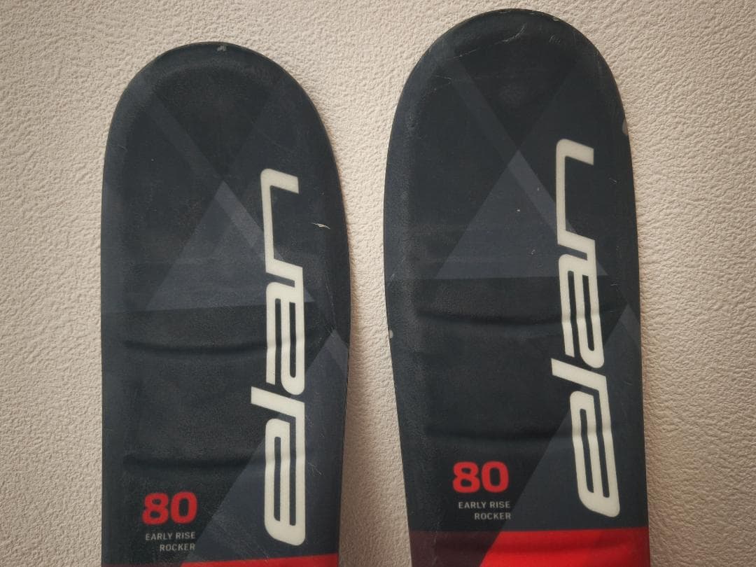 elan Maxx 80 ジュニア スキー板 レッド/ブラック