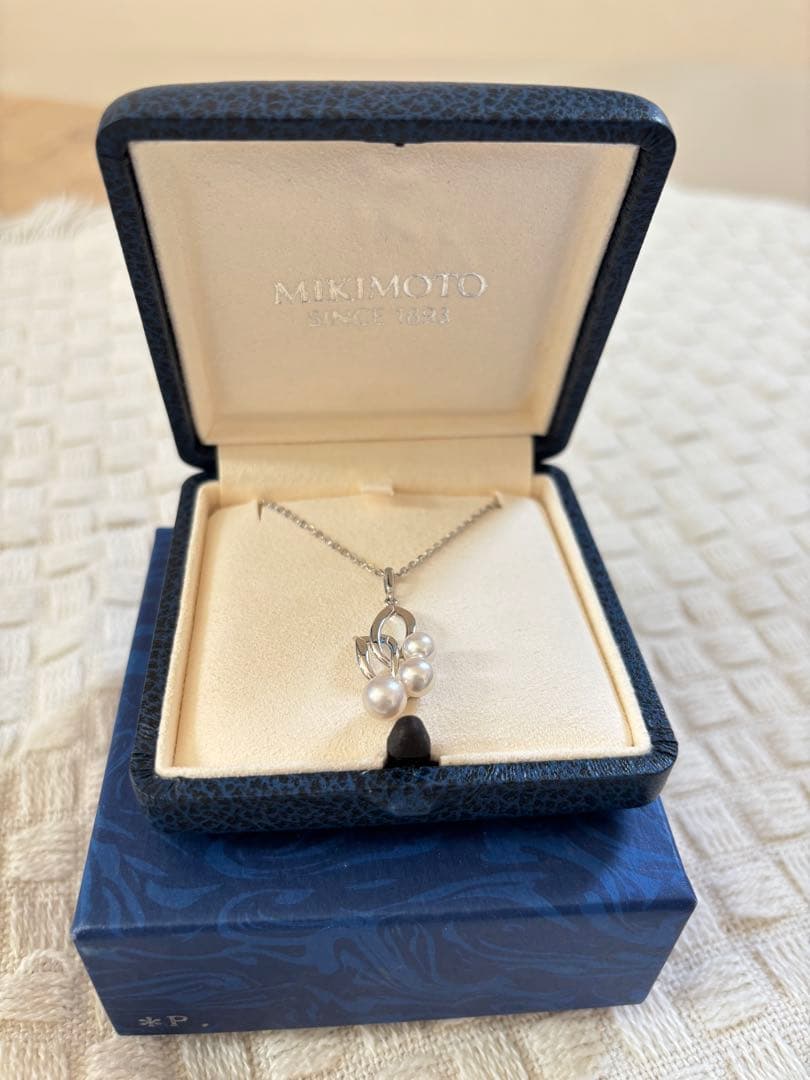 MIKIMOTO フラワーデザイン ネックレス