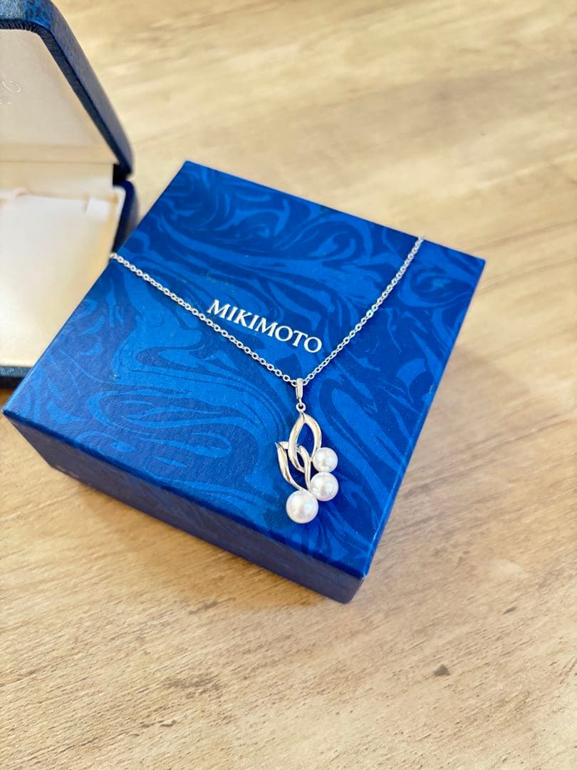 MIKIMOTO フラワーデザイン ネックレス