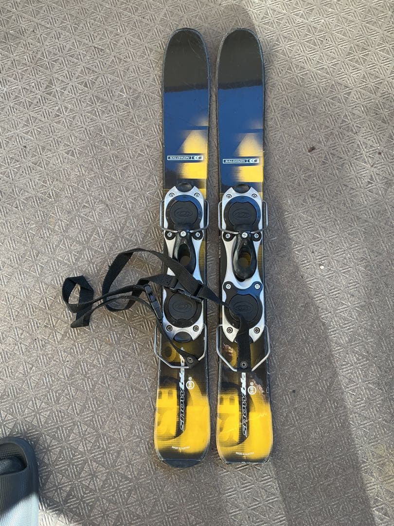 お買い得！Salomon SB8 ショートスキー2セット　カバー　おまけつき！