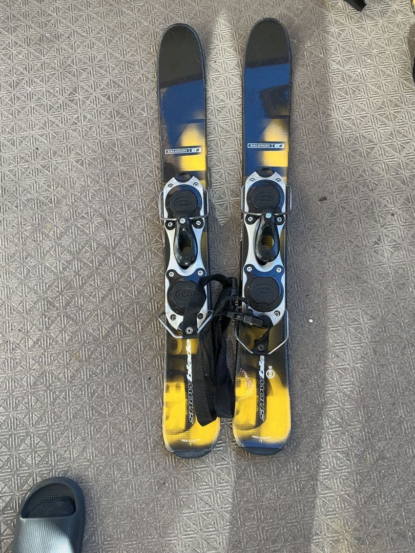 お買い得！Salomon SB8 ショートスキー2セット　カバー　おまけつき！